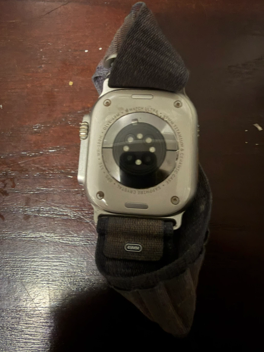 Apple Watch Ultra 49mm Titanium Case with Trail Loop - photo 3