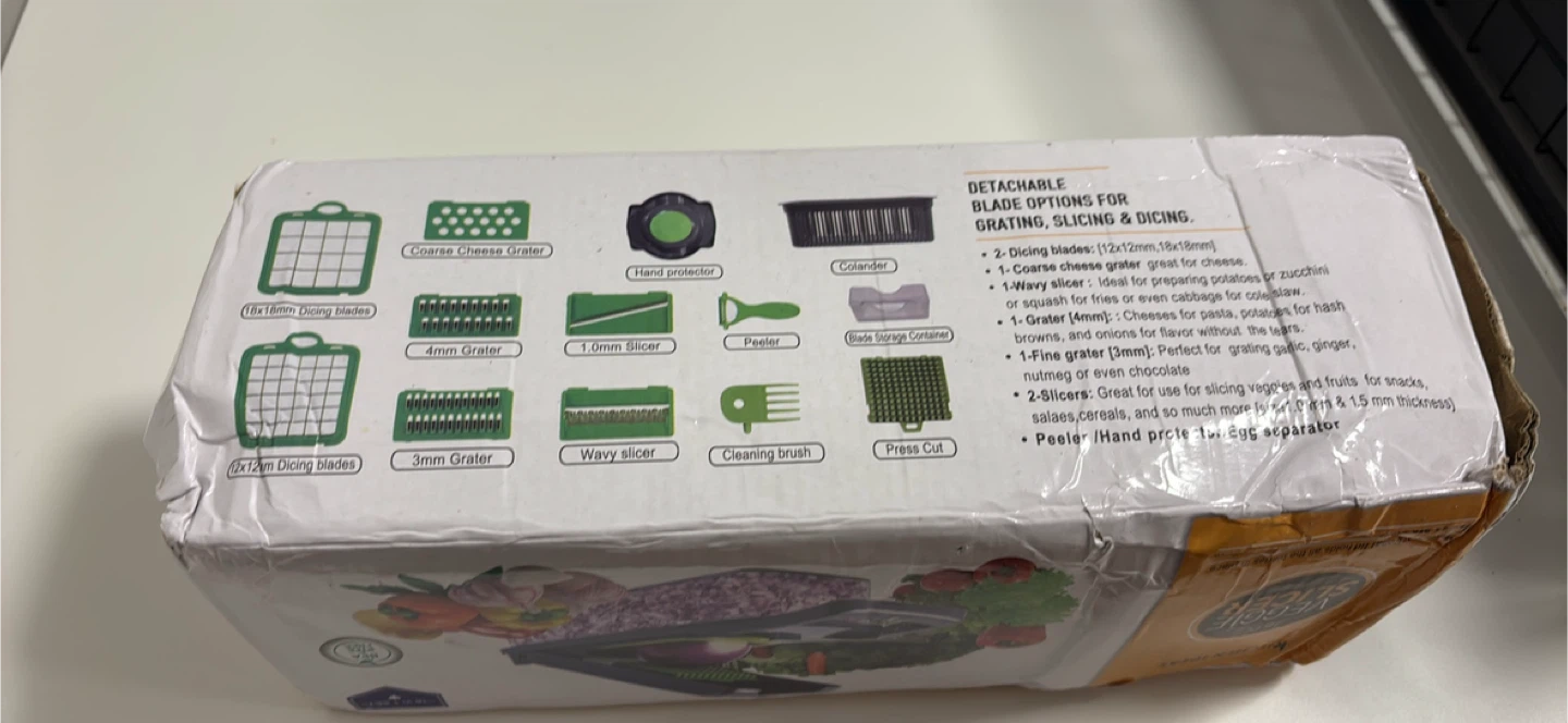Unbox Kitchen Ideas 16pcs Veggie Slicer Set - photo 3
