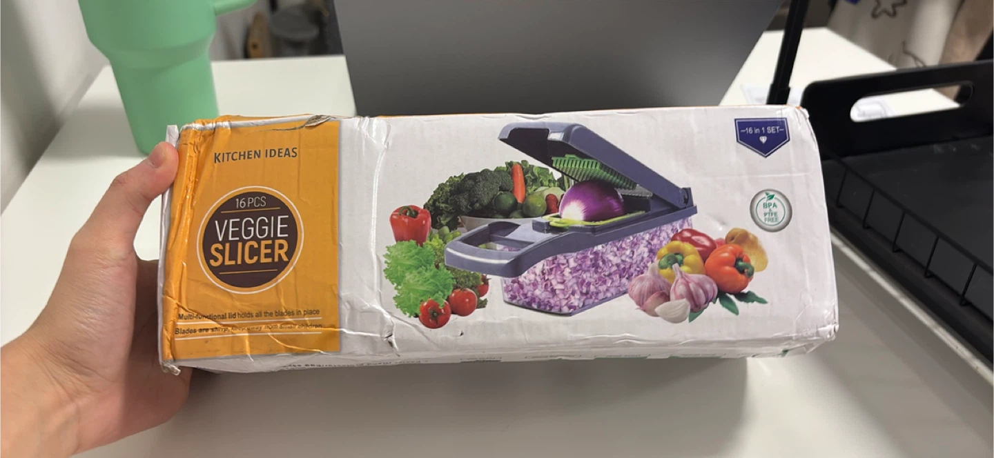 Unbox Kitchen Ideas 16pcs Veggie Slicer Set