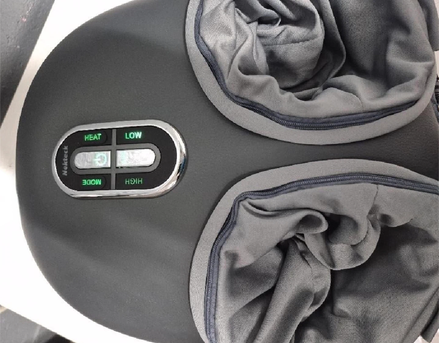 Nekteck Foot Massager Machine with Heat & Air Compression - photo 4