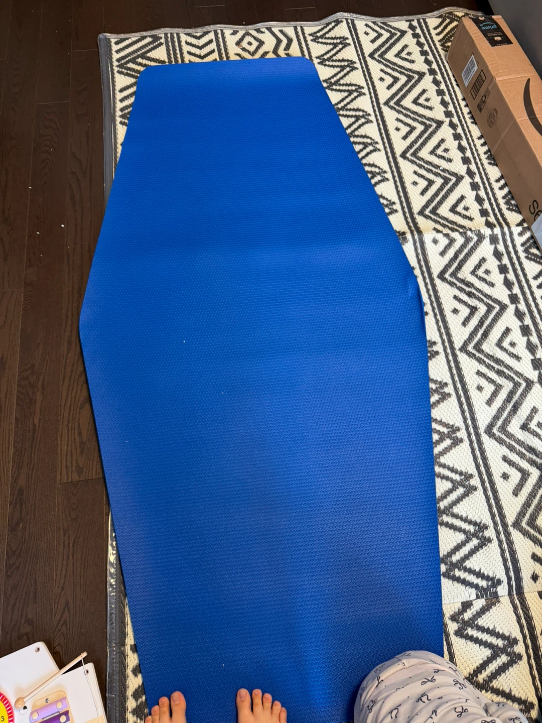 Blue Exercise Mat