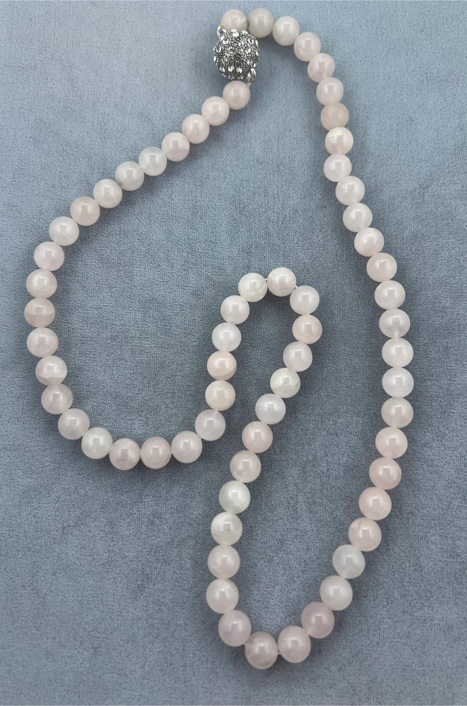 Vintage Rose Quartz Necklace - photo 3