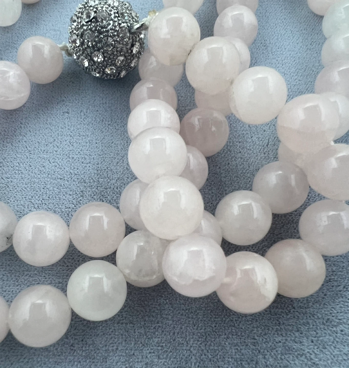 Vintage Rose Quartz Necklace - photo 2