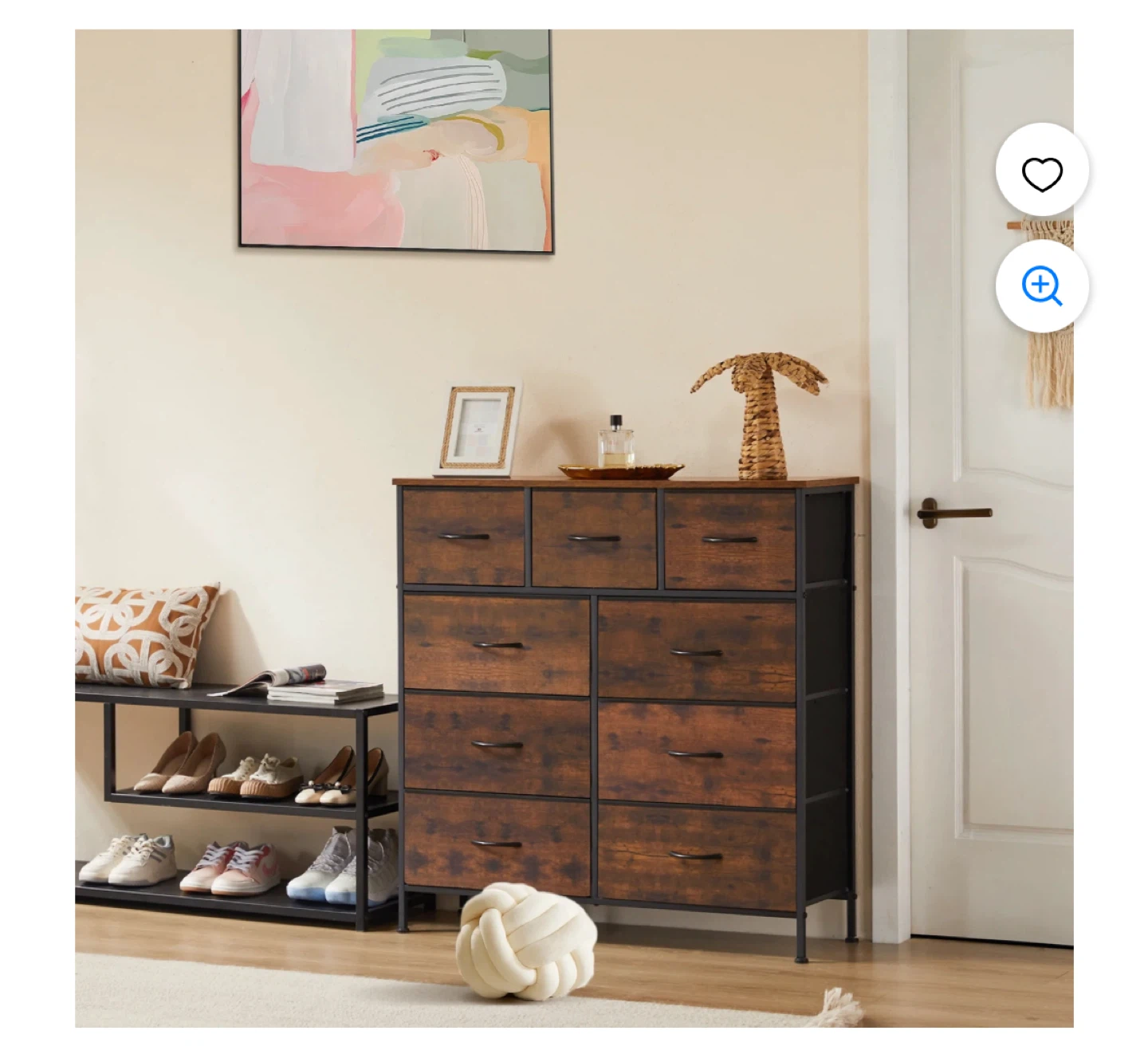 9 Drawer Dresser - Brown
