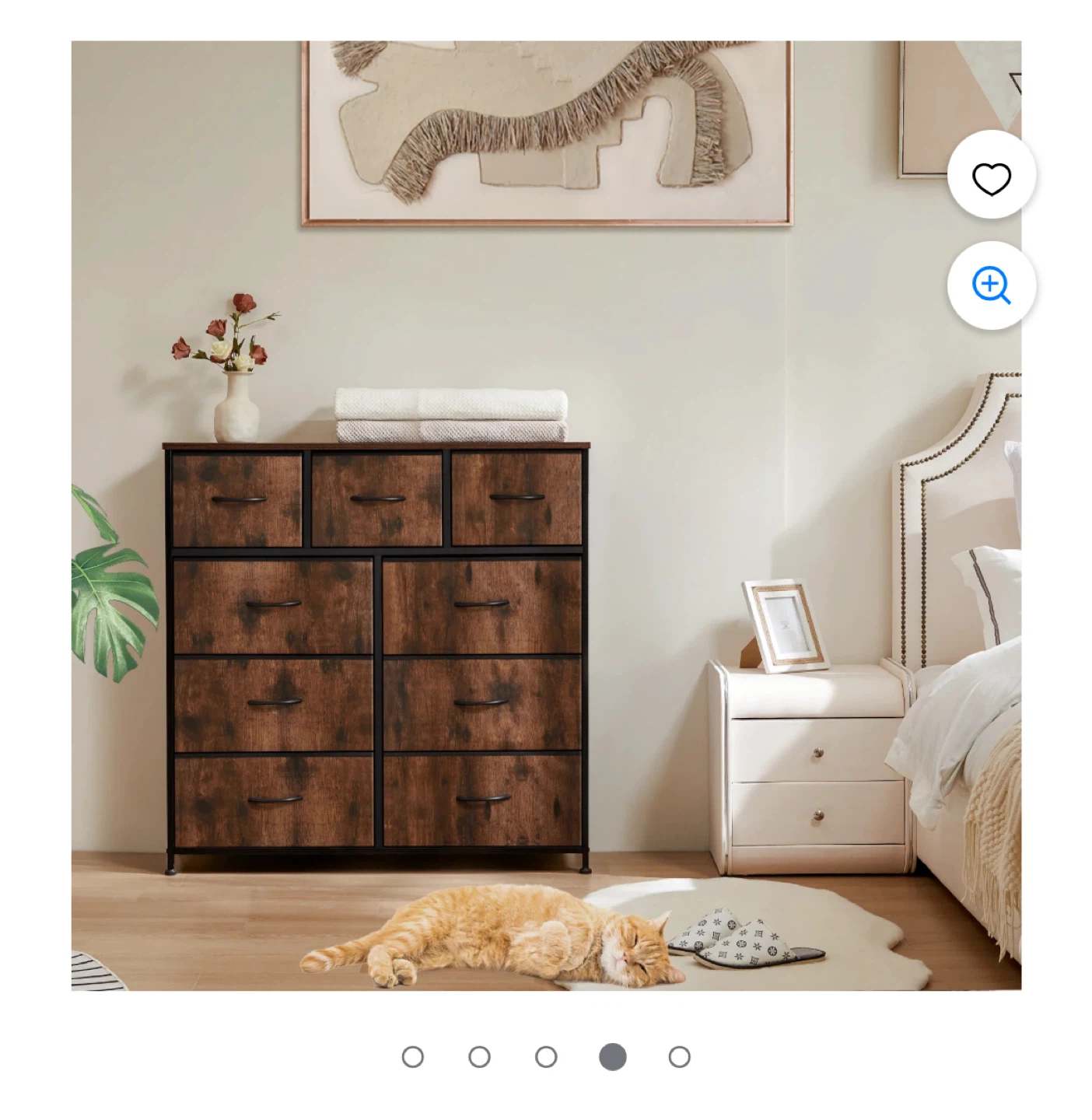 9 Drawer Dresser - Brown - photo 2