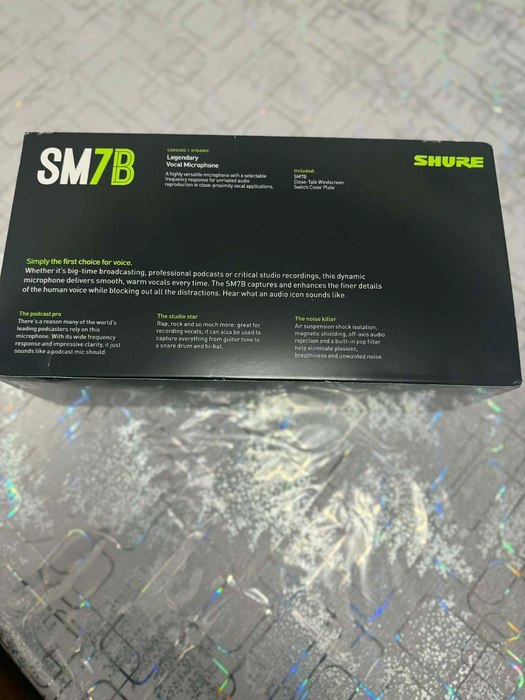 New Shure SM7B Vocal Microphone - photo 4