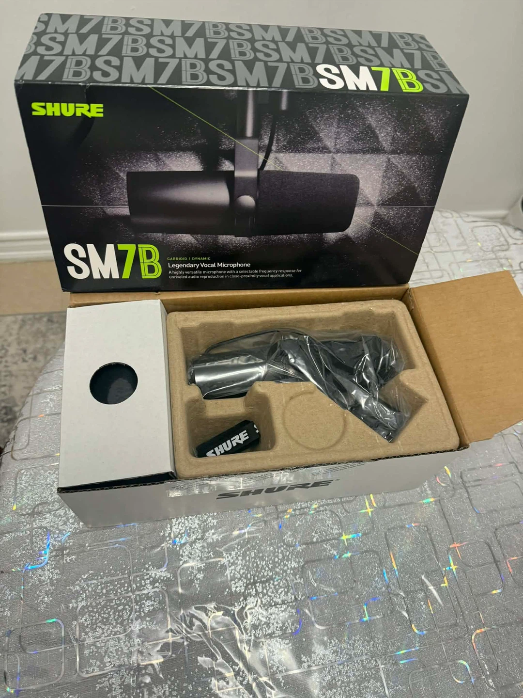 New Shure SM7B Vocal Microphone