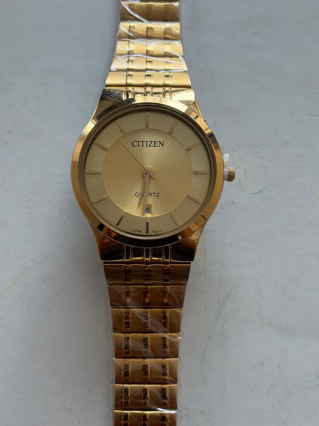 Citizen Quartz Gold Watch - New in Box