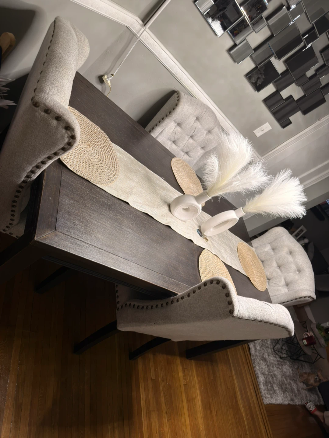 Dining Room Table with 4 Chairs - photo 3