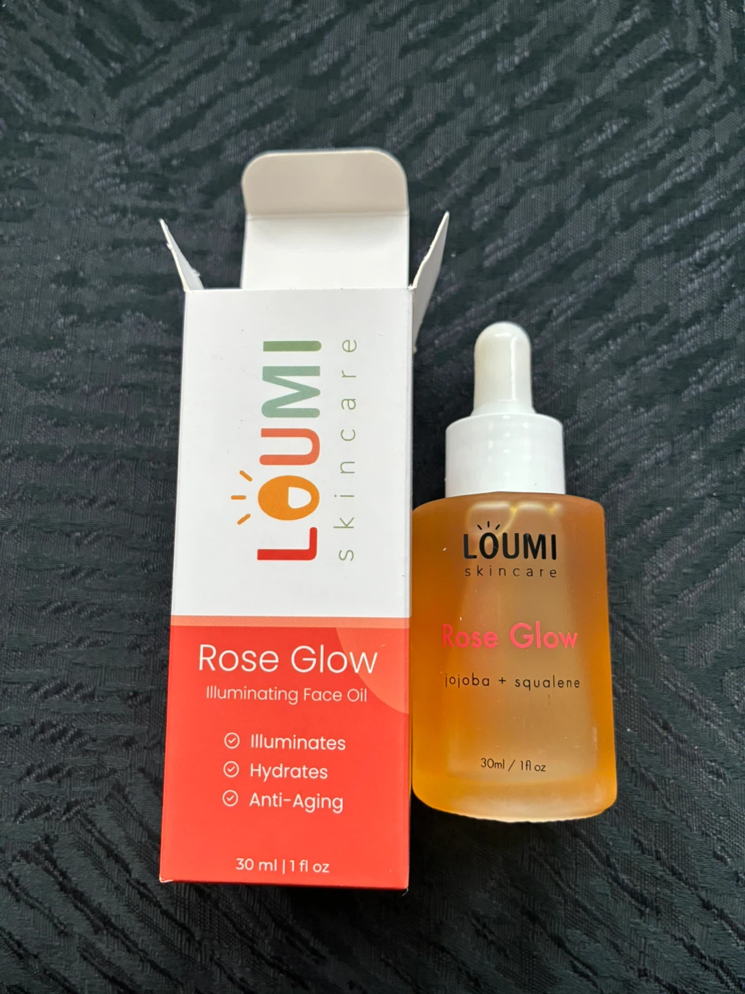 LOUMI Skincare Rose Glow Illuminating Face Oil 30ml