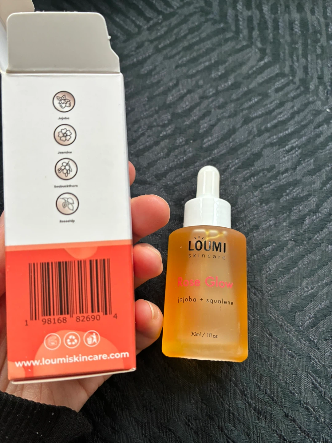LOUMI Skincare Rose Glow Illuminating Face Oil 30ml - photo 4
