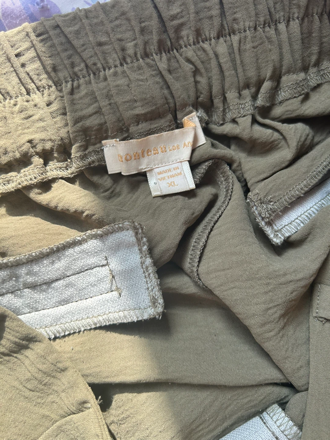 Monteau Los Angeles XL Cargo Pants (olive green) - photo 2