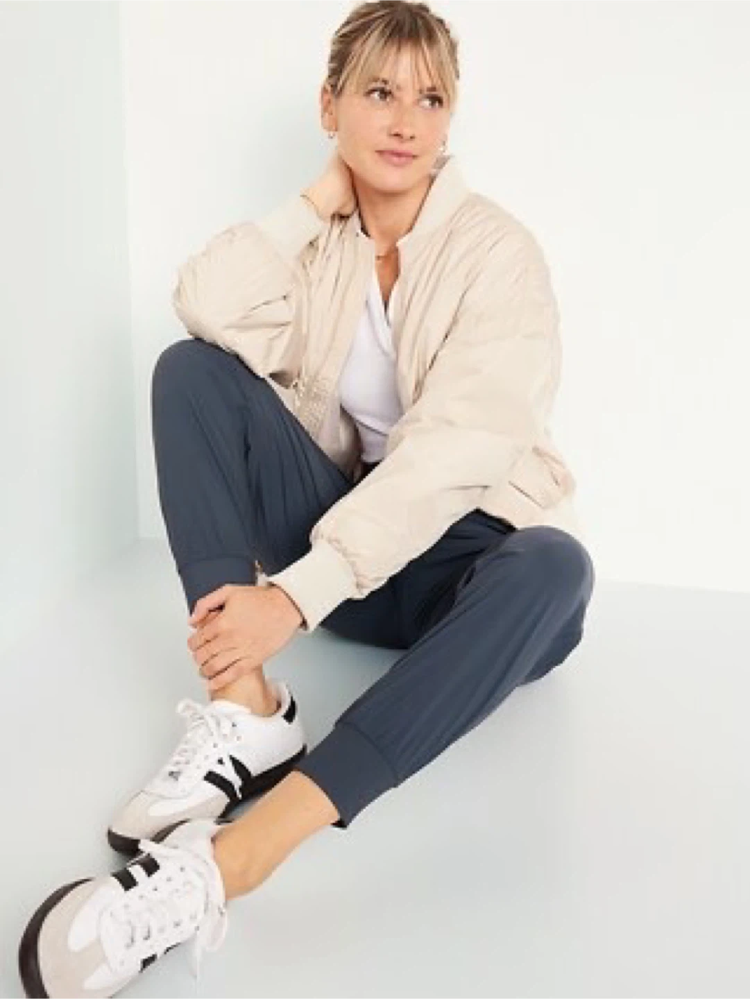 Old Navy Active Dynamic Fleece Navy Blue Joggers - photo 3