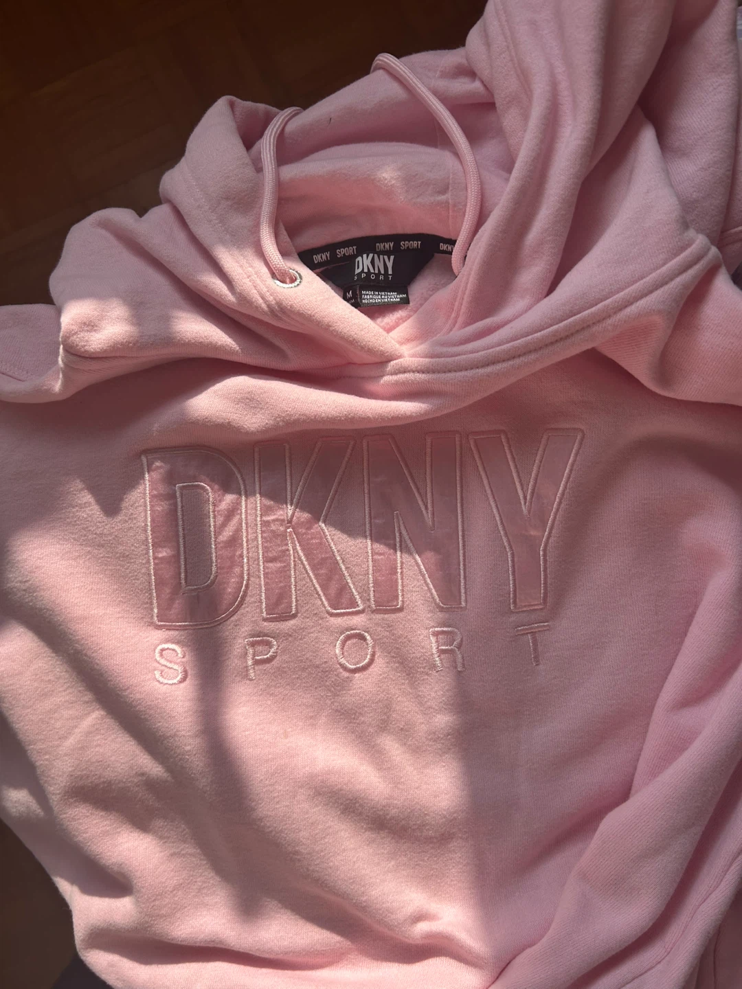 DKNY Sport Pink Hoodie - Size M - photo 2