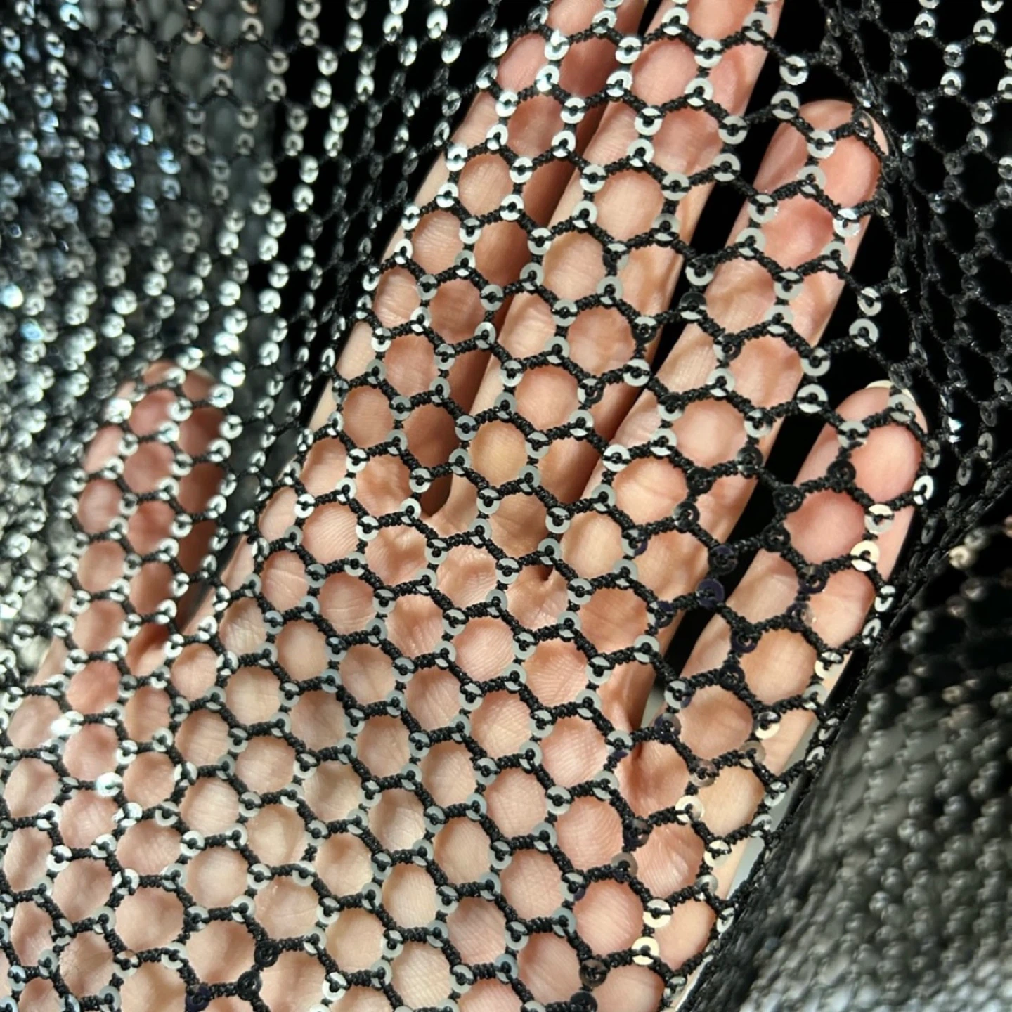 RW&CO Mesh Long Sleeve Top - Size M - photo 2