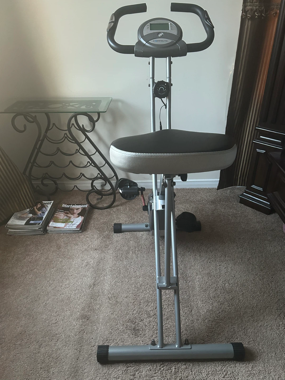 Exerpeutic Folding Exercise Bike