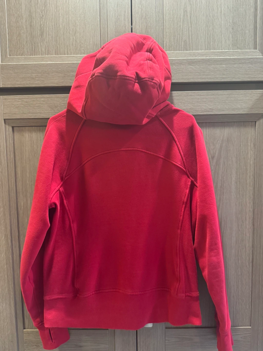 Lululemon Scuba Full Zip Hoodie, Red, 10 - photo 2