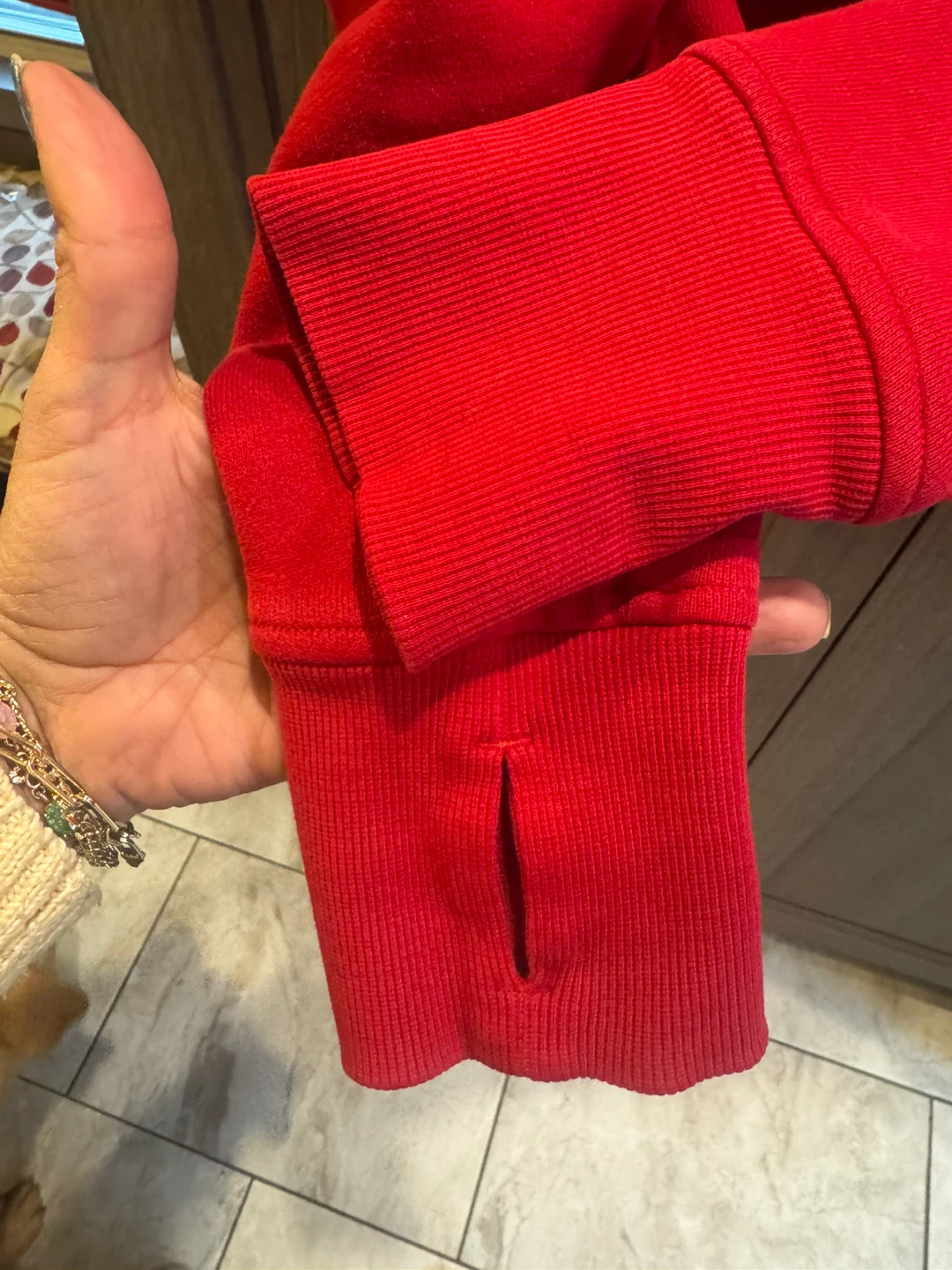 Lululemon Scuba Full Zip Hoodie, Red, 10 - photo 4