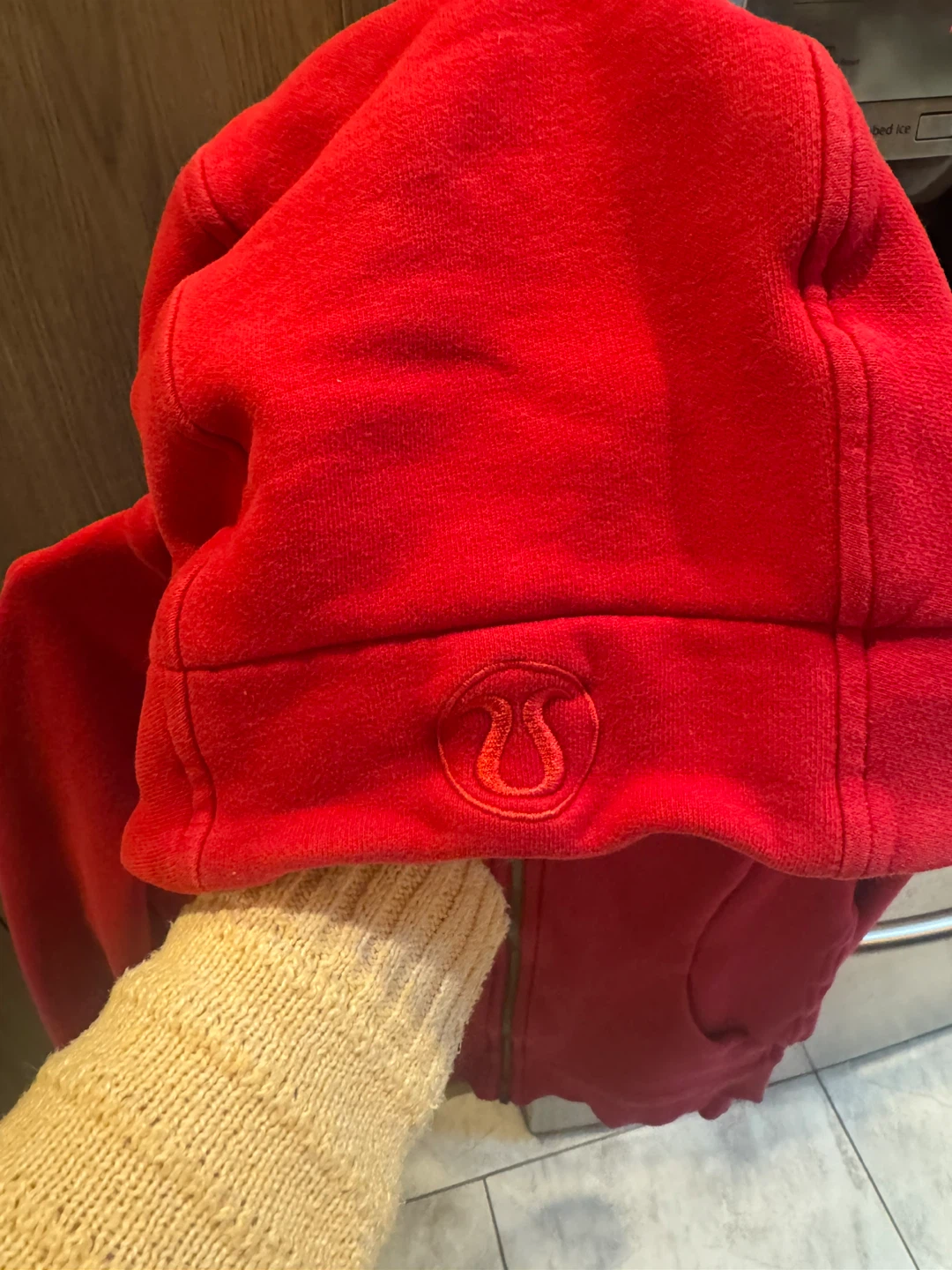 Lululemon Scuba Full Zip Hoodie, Red, 10 - photo 5