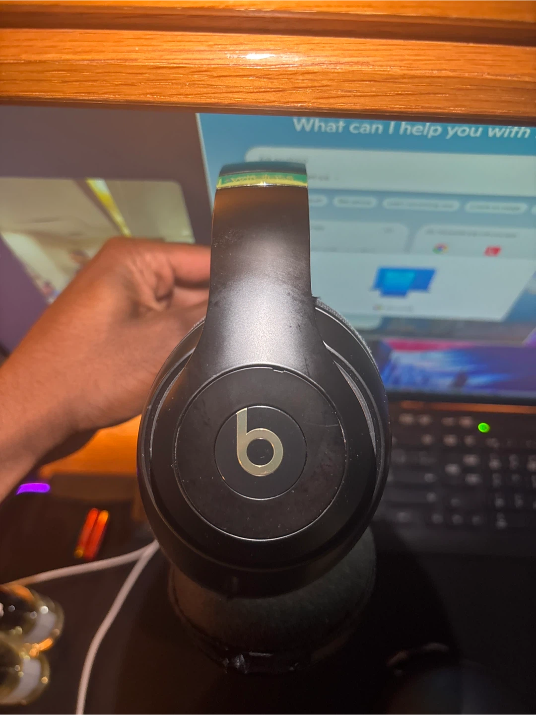 Beats Studio 3 Wireless Headphones - Black/Gold - photo 2