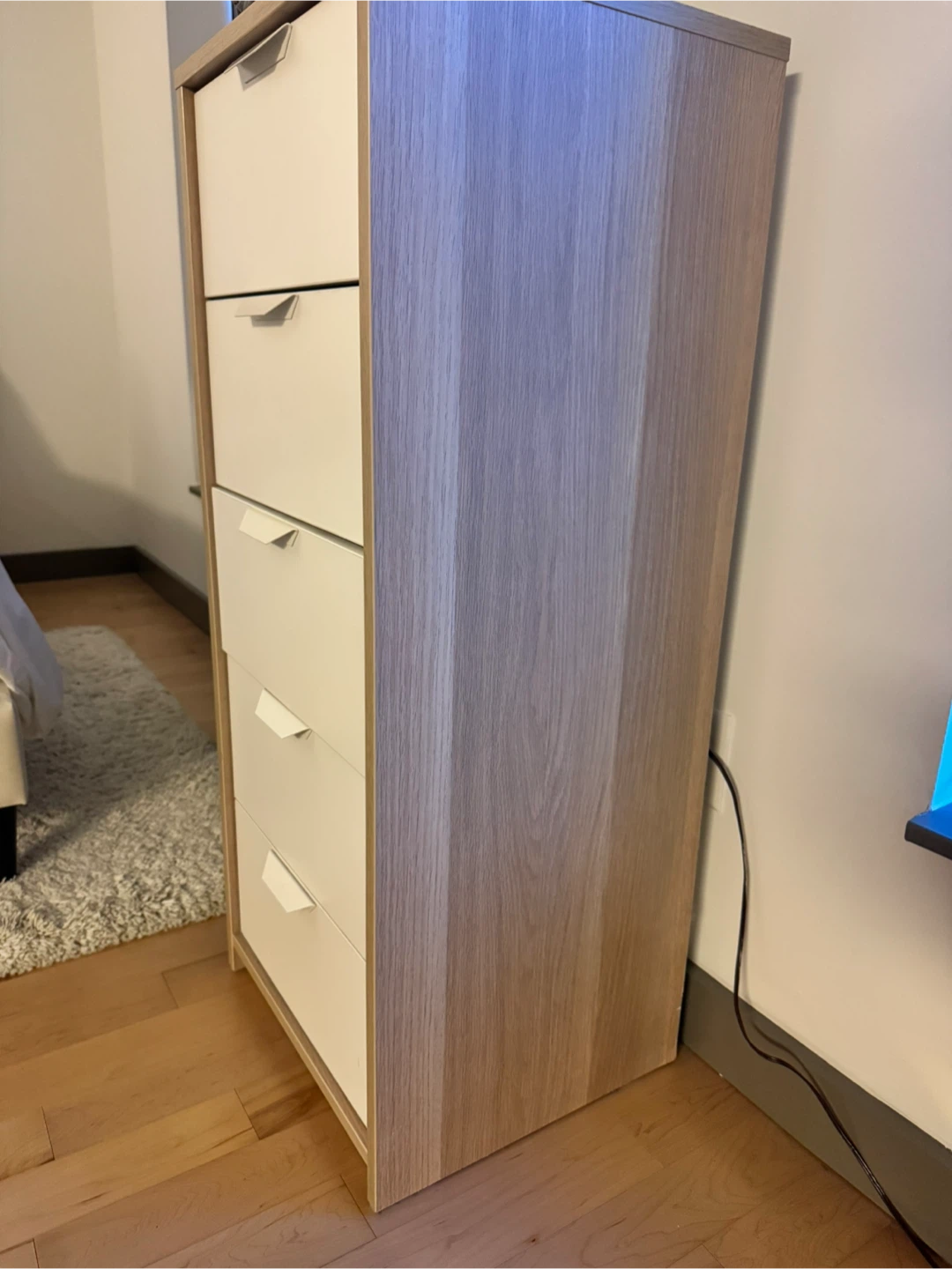 Tall 5-Drawer Dresser - Storage Cabinet - photo 2