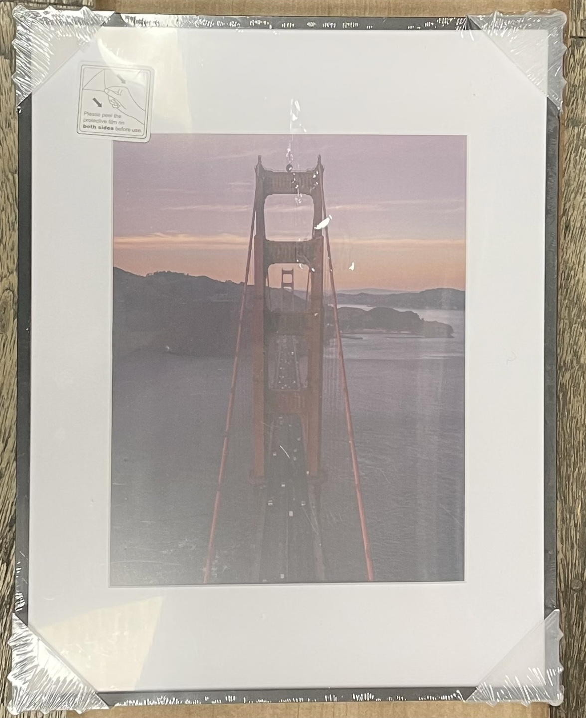 Framed Golden Gate Bridge Print - New