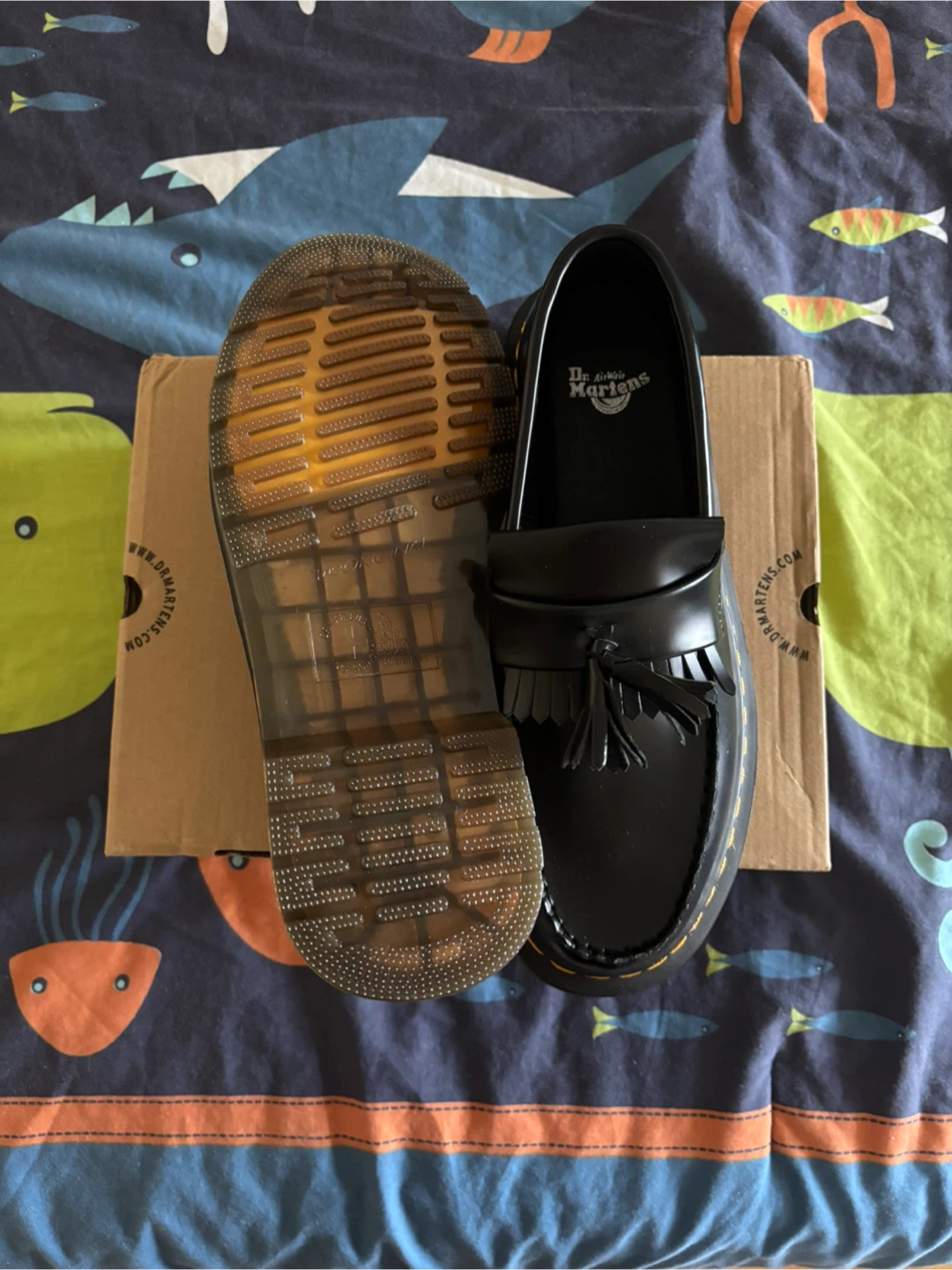 Dr. Martens Adrian Loafers - Black, Size 10 - photo 2