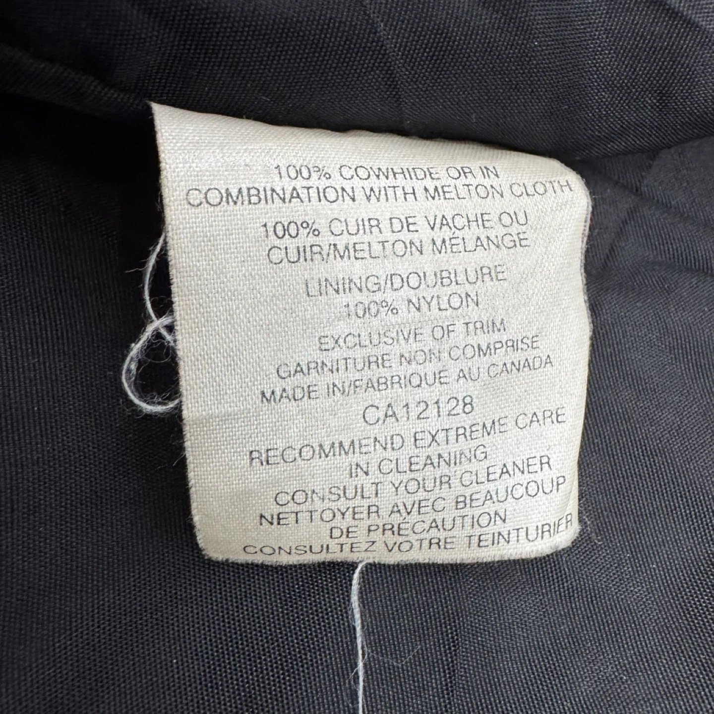 Vintage Outrageous Cycles  Jacket 4XL Black Leather Sleeves - photo 5