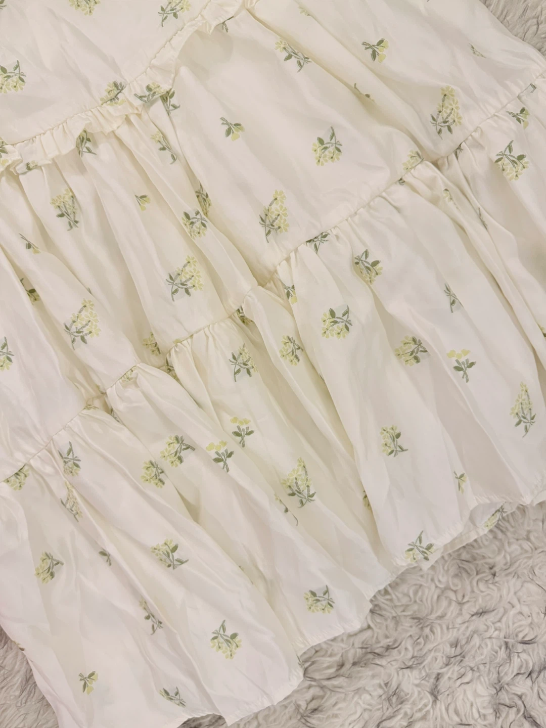 Sister Jane Dream Ditsy Pick Floral Mini Dress - Ivory - photo 2