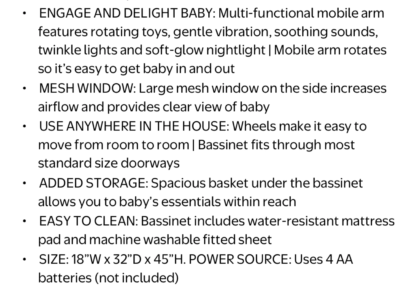 Delta Children Sweet Slumber Bassinet - photo 2