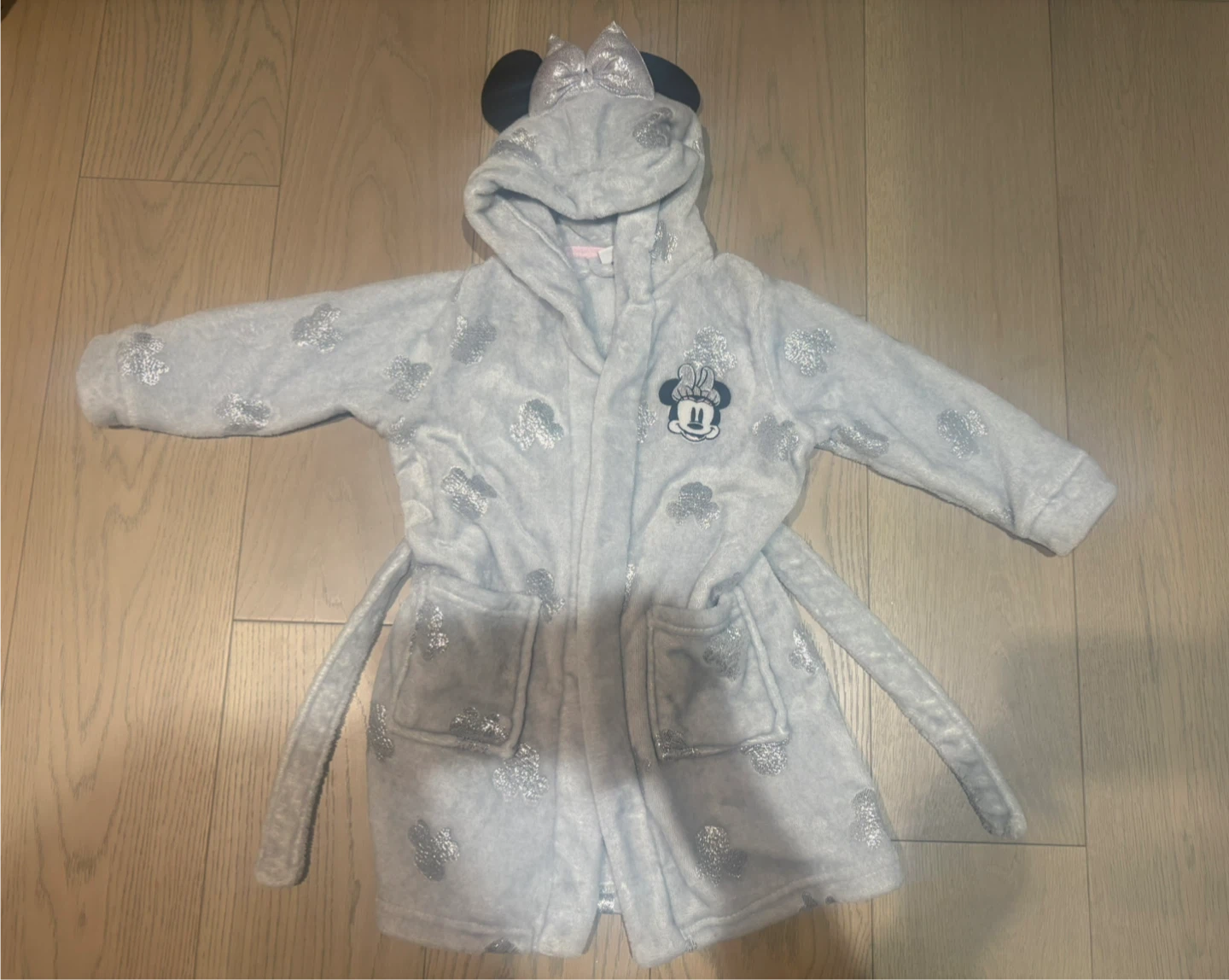 Disney Minnie Mouse Robe - Size 4-5 Years