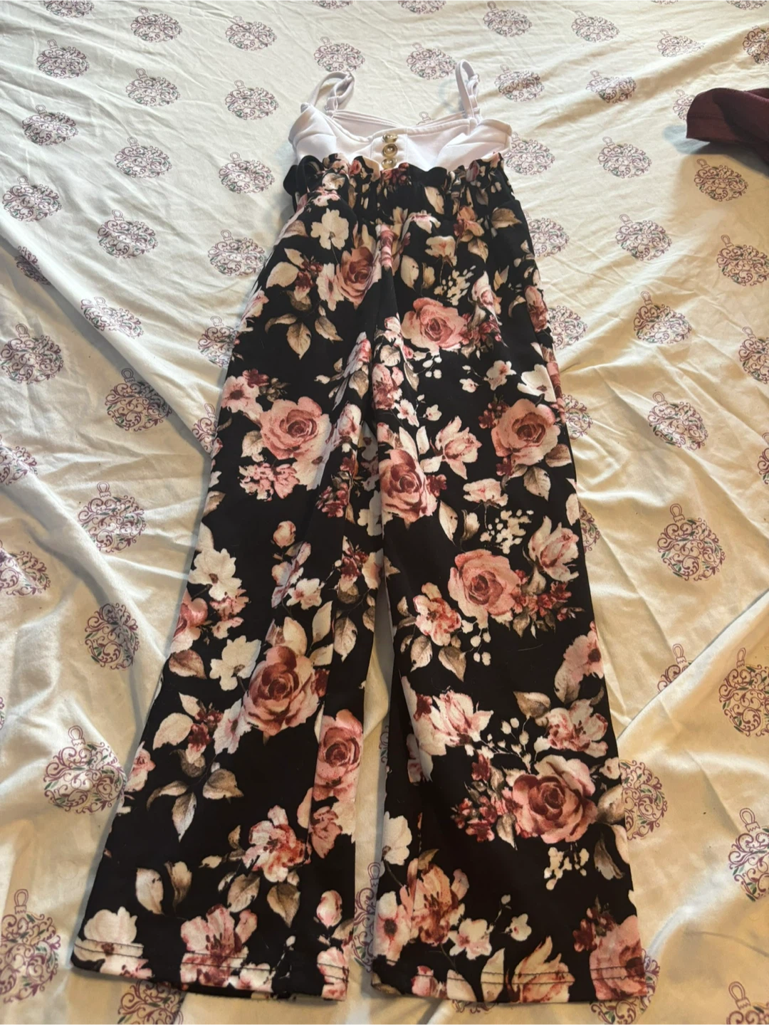 UKIDS XXS Floral Jumpsuit