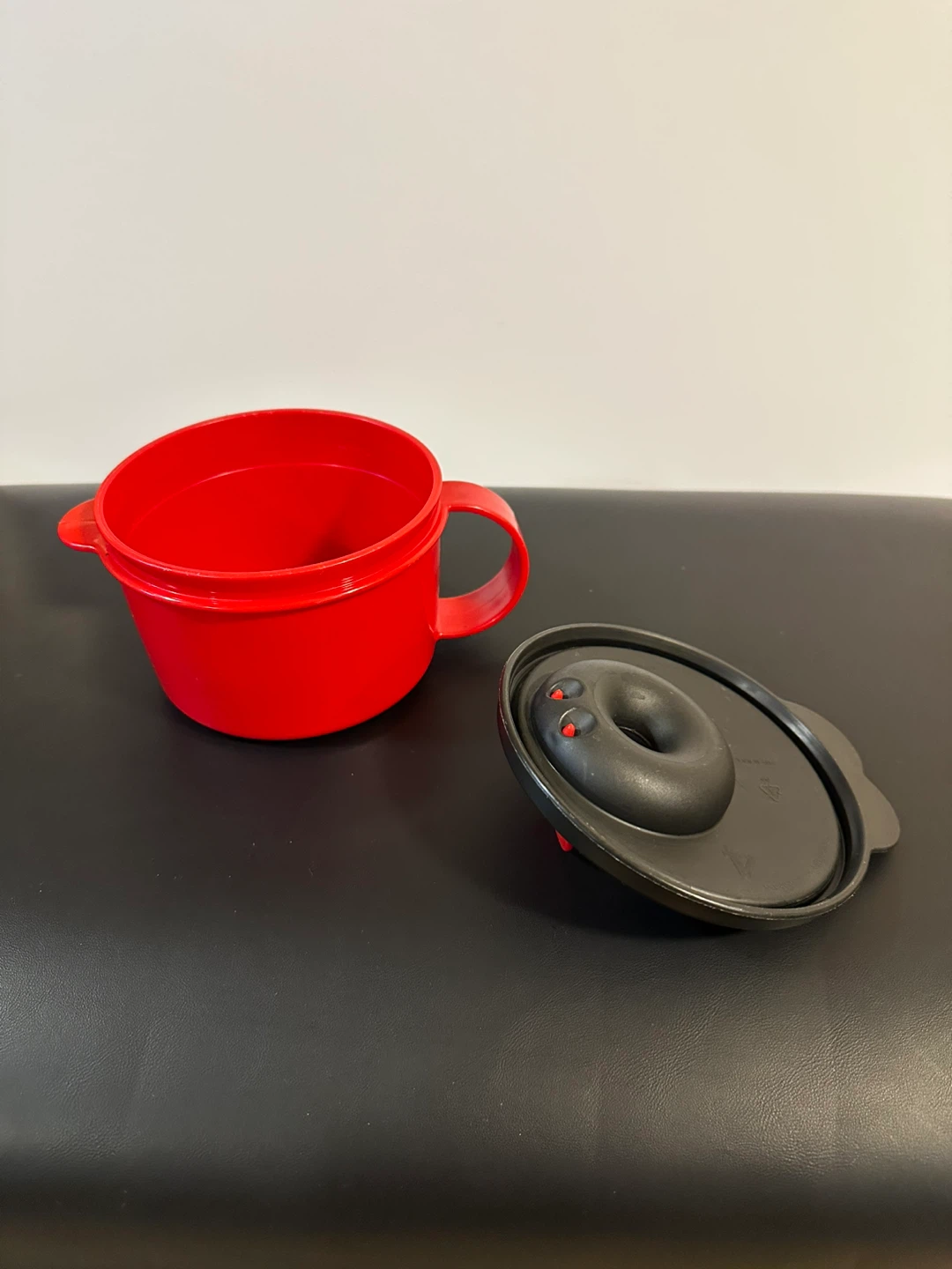 Tupperware Microwave Soup Mug - Red - photo 4