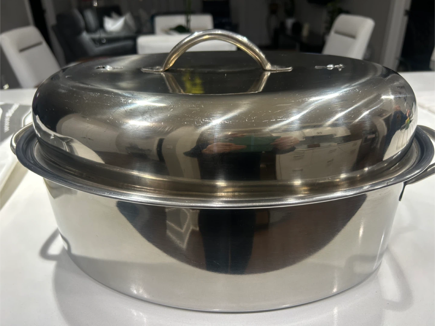 🥕Stainless Steel Roasting Pan with Lid