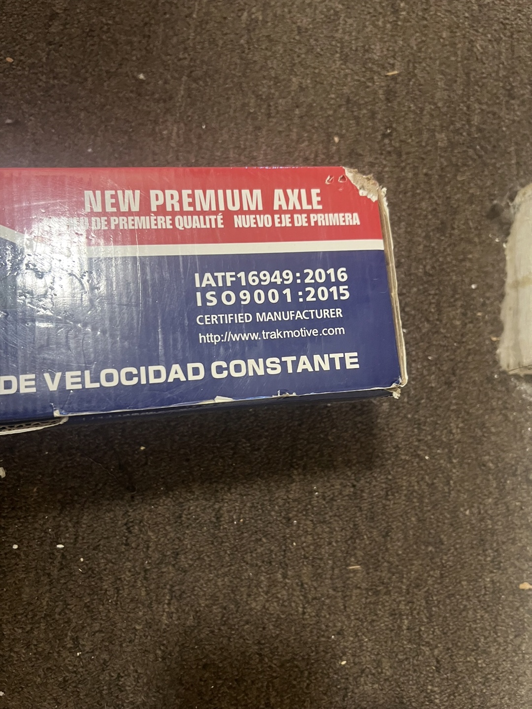 Trakmotive New Premium Axle