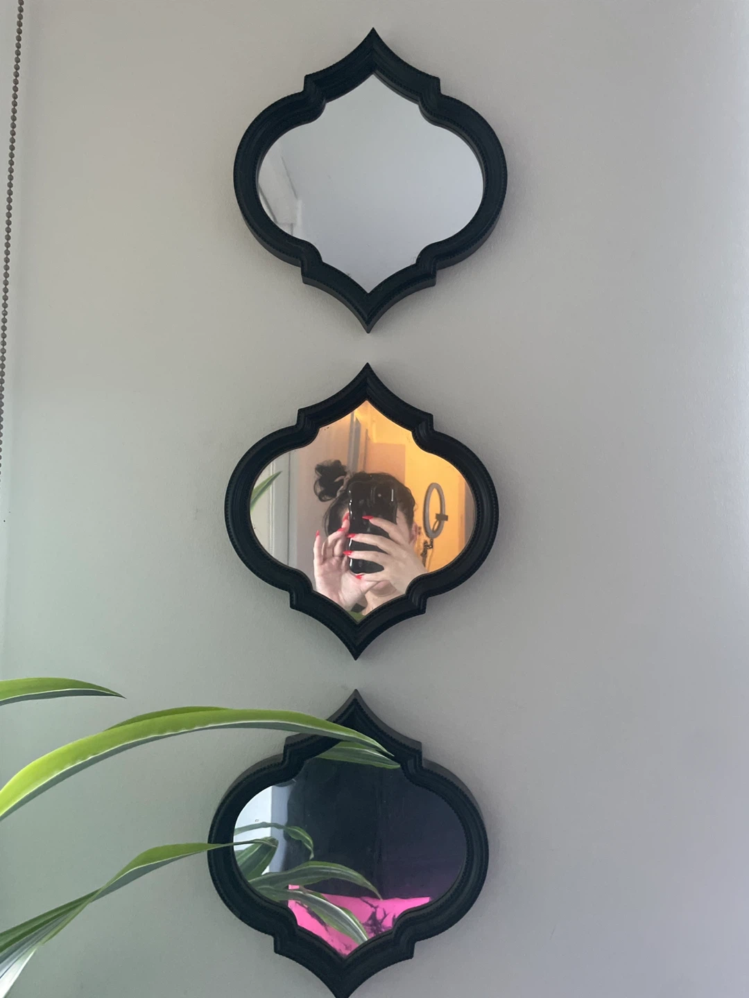Set of 3 Decorative Wall Mirrors - photo 2