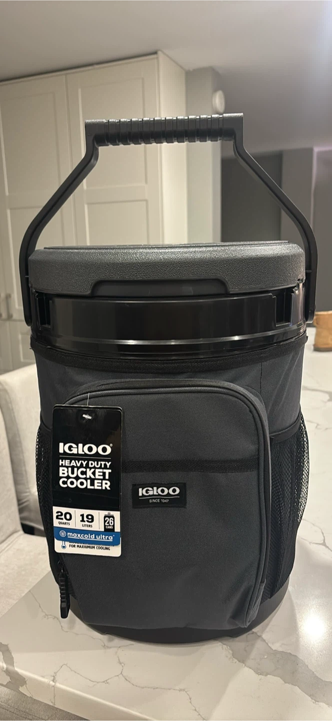 Igloo Heavy Duty Bucket Cooler - Gray