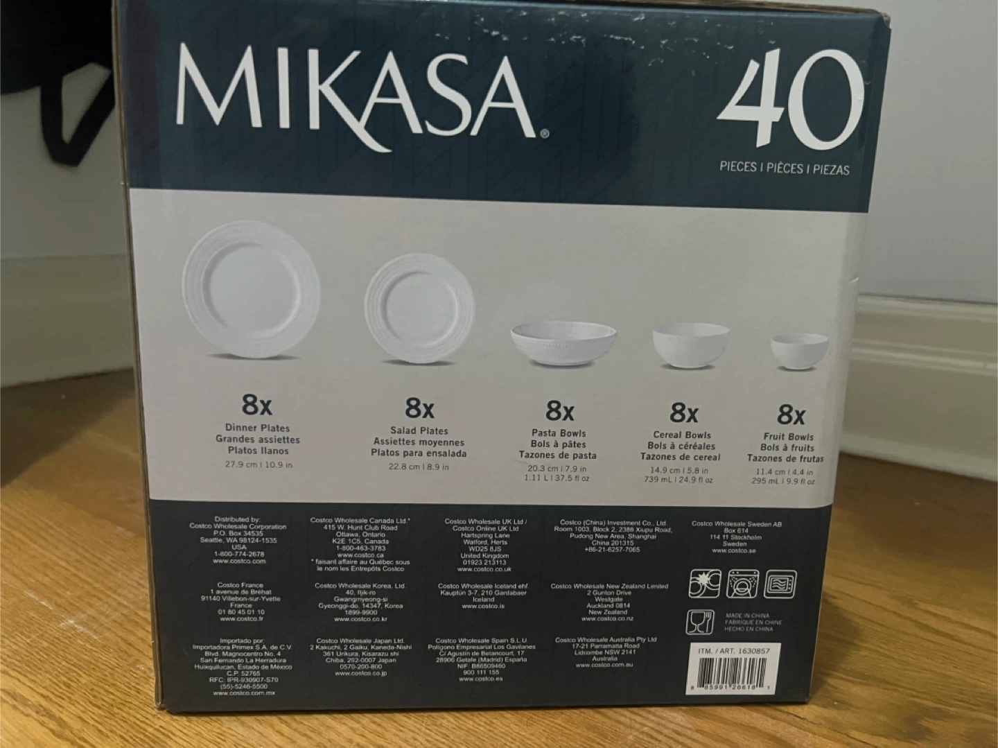 Mikasa Nellie 40-Piece Bone China Dinnerware Set - photo 3