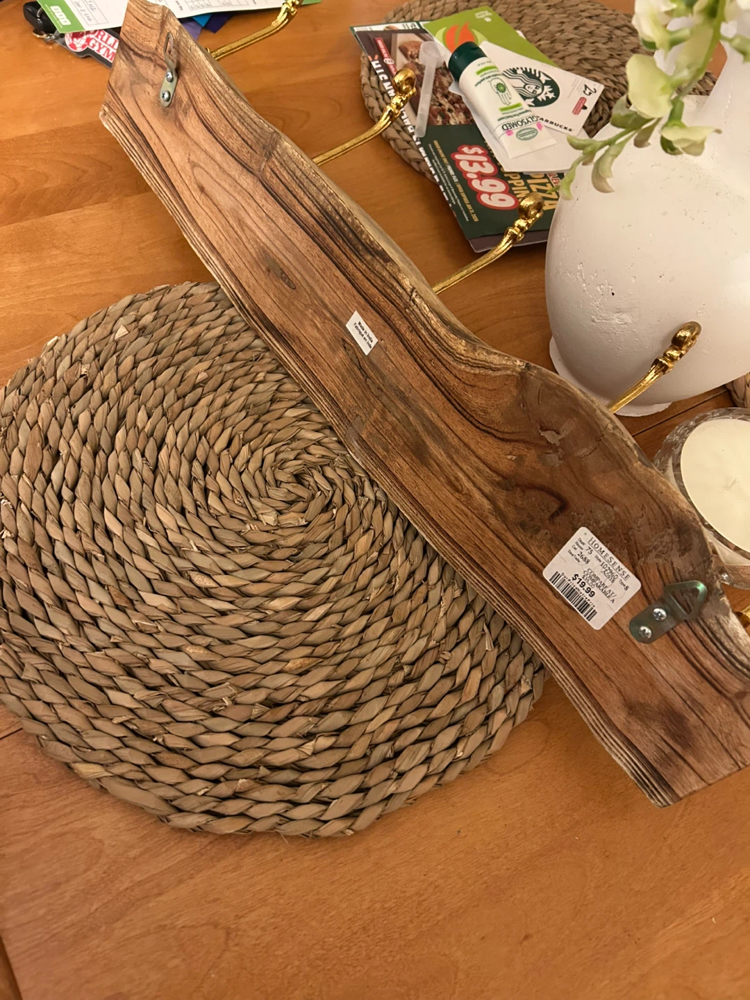 HomeSense Wooden wall coahook - photo 2