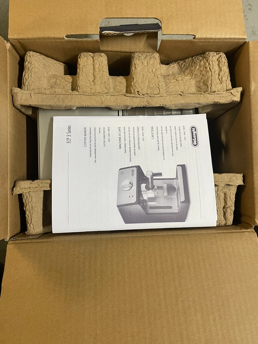 New DeLonghi ECP3 Series Espresso Machine - photo 2