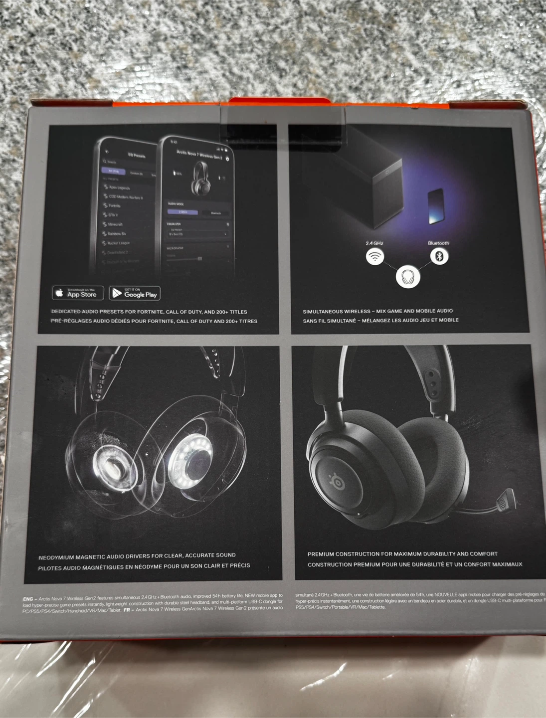 SteelSeries Arctis Nova 7 Wireless Gaming Headset - NEW - photo 2