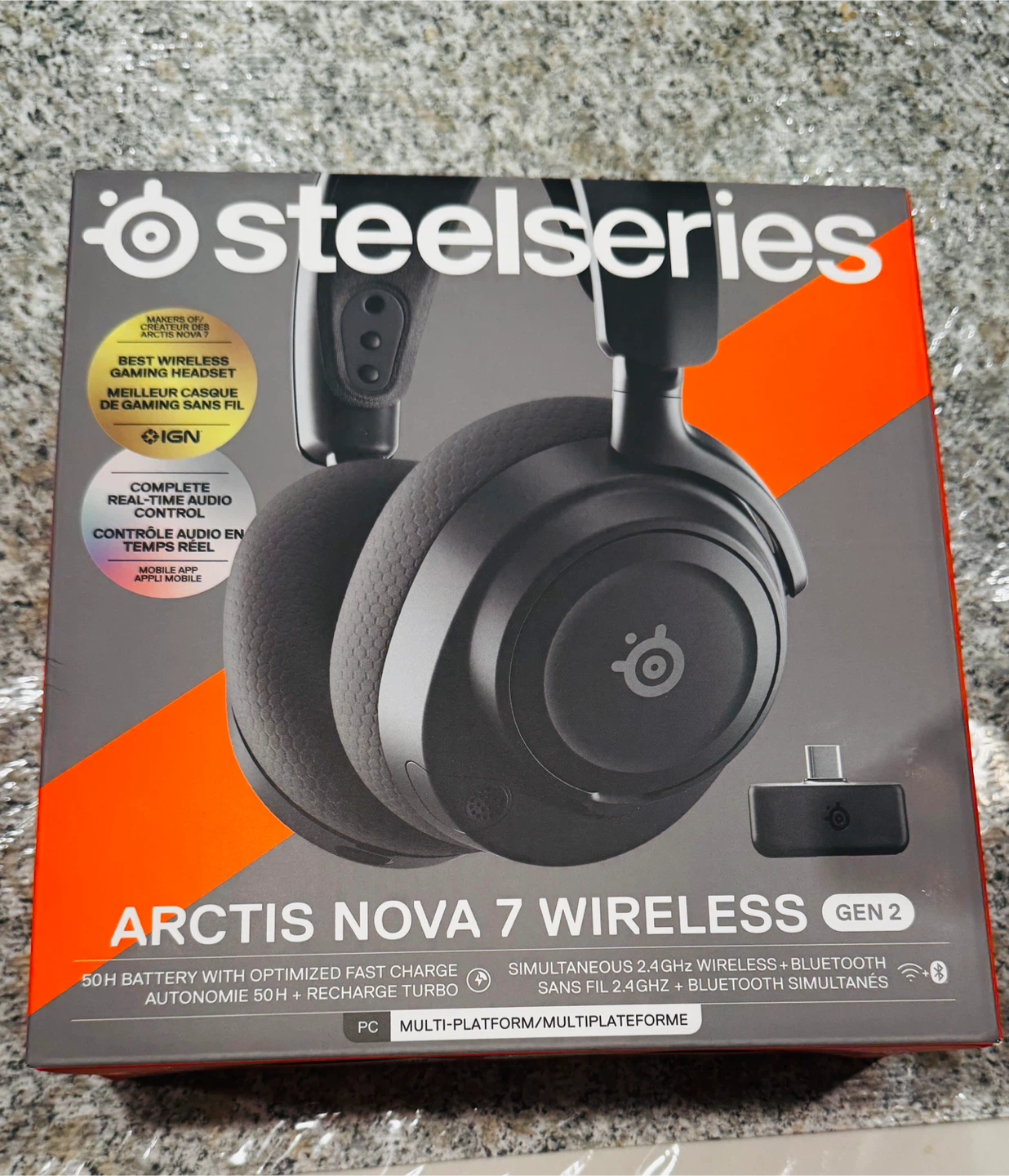 SteelSeries Arctis Nova 7 Wireless Gaming Headset - NEW