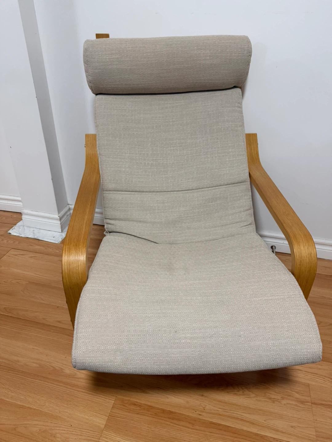 IKEA Poang Chair with Ottoman - photo 4