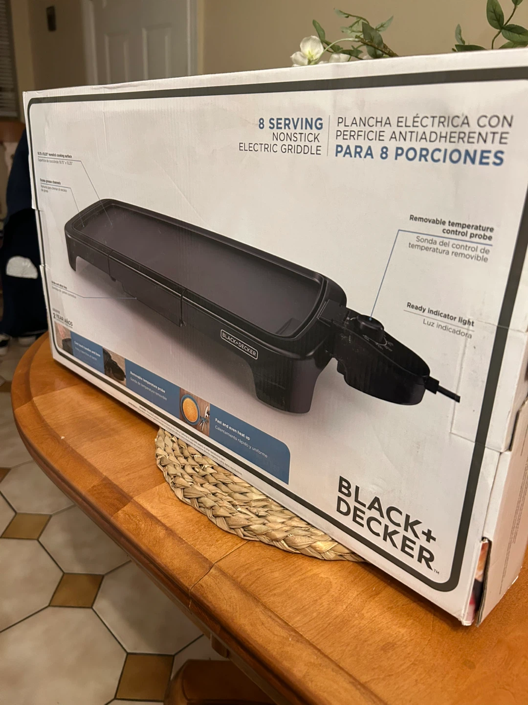 Black+Decker 8-Serving Electric Griddle - Nonstick