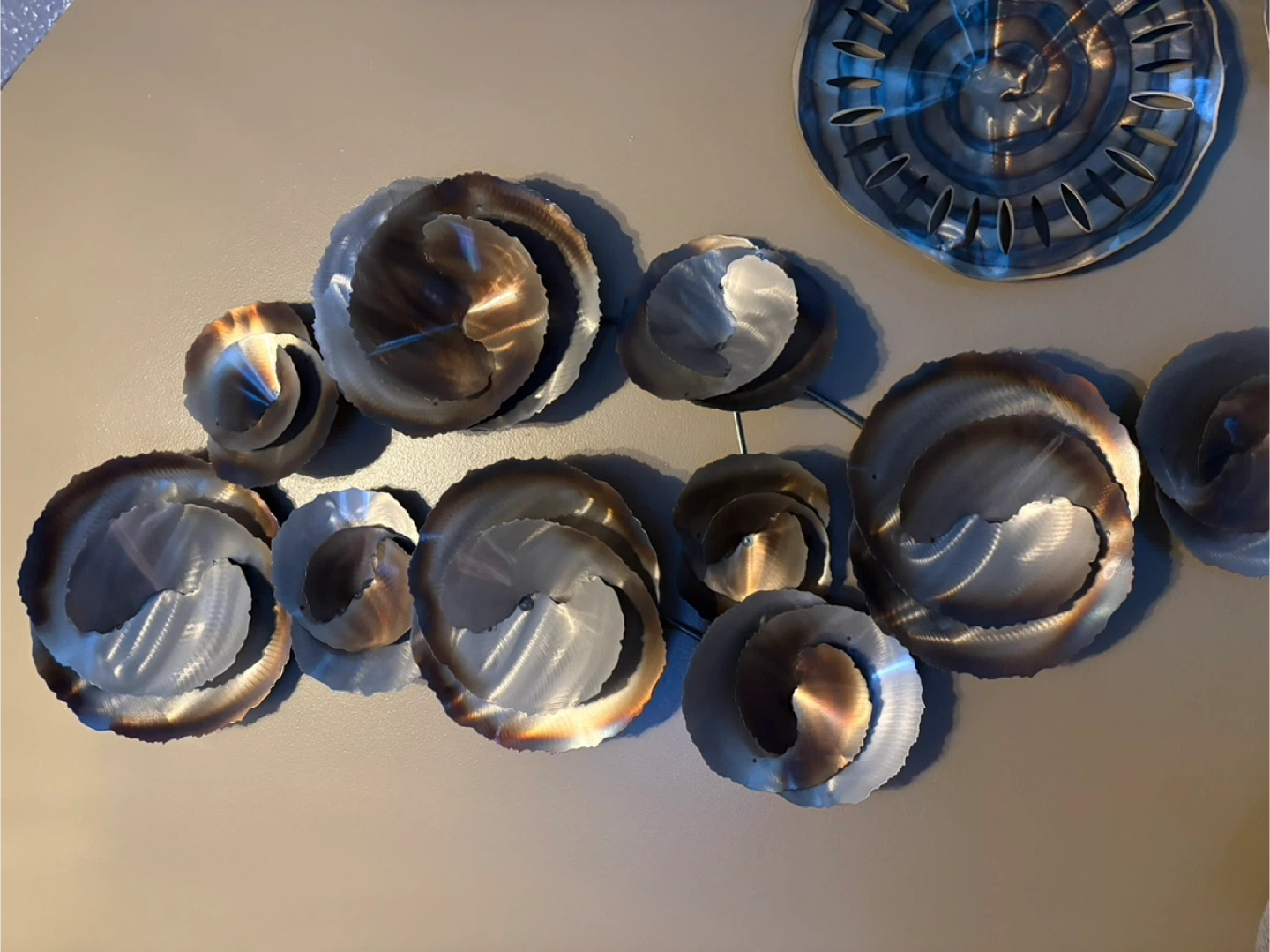 Metal Flower Wall Art