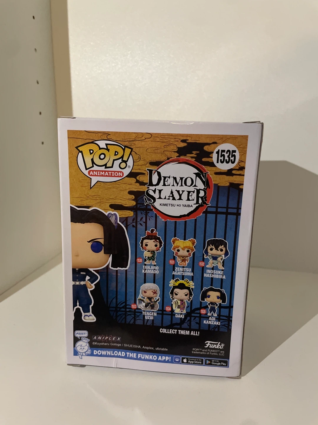 Funko Pop! Animation Demon Slayer Aoi Kanzaki #1535 - photo 3