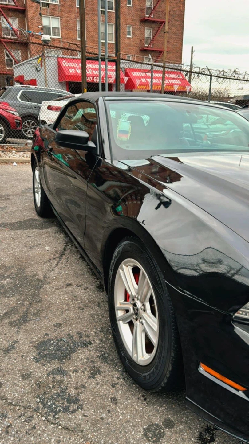 Ford Mustang Convertible - Black Exterior, Red Interior - photo 5