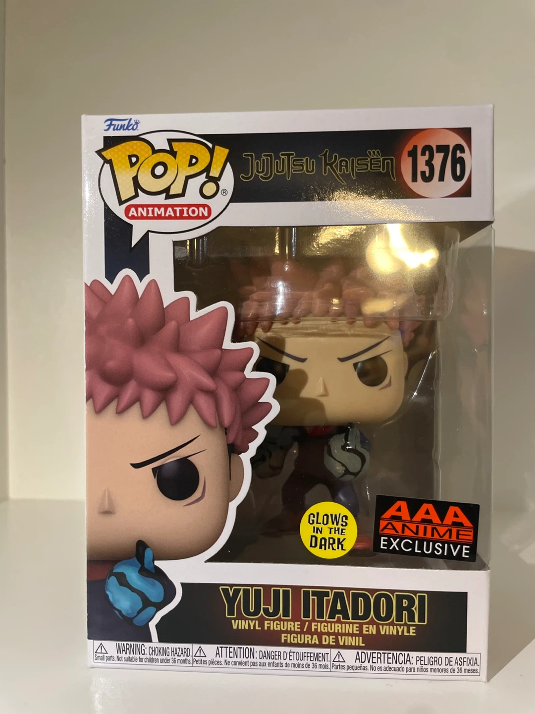 Funko Pop! Animation Jujutsu Kaisen Yuji Itadori 1376