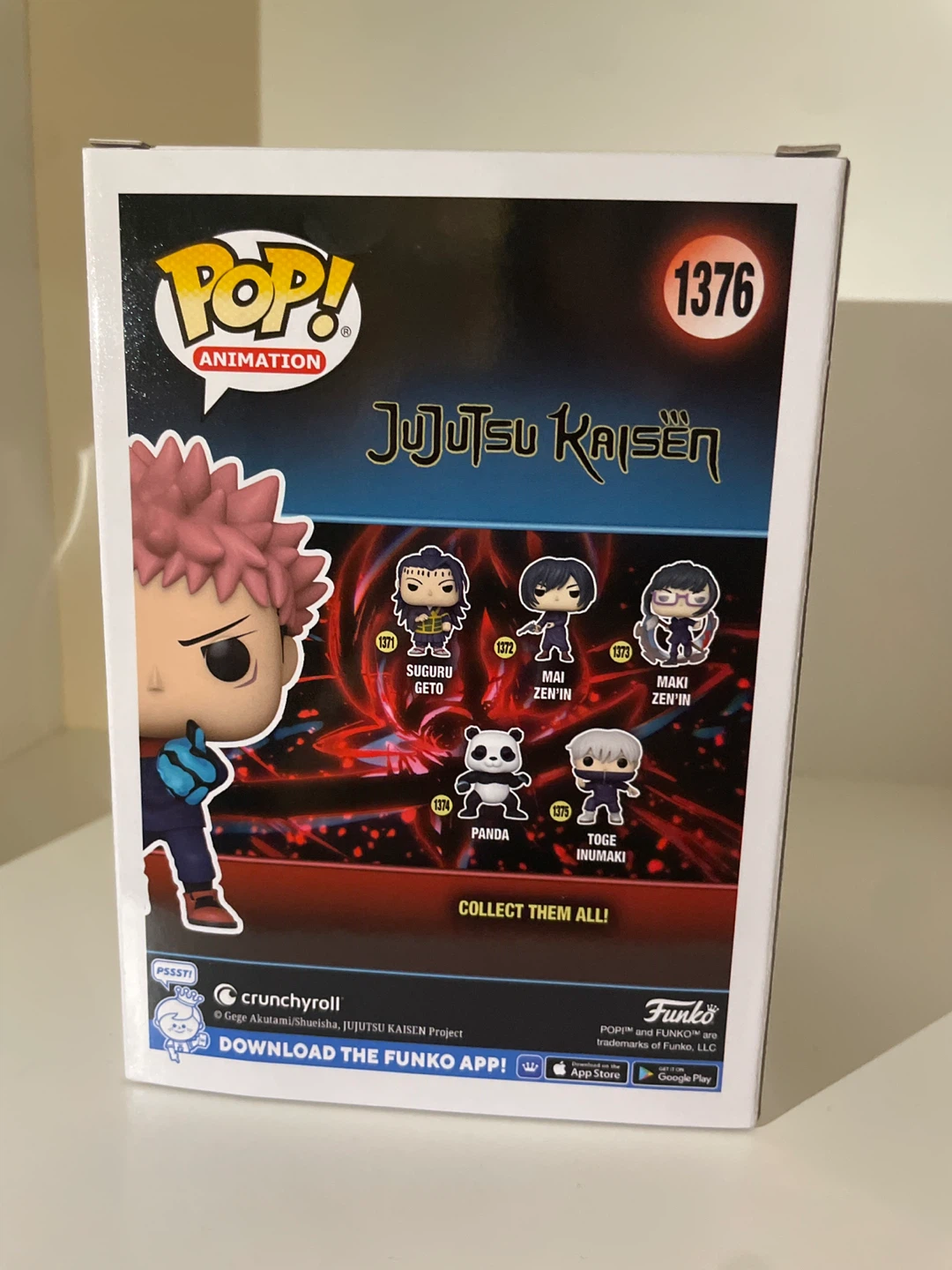 Funko Pop! Animation Jujutsu Kaisen Yuji Itadori 1376 - photo 3