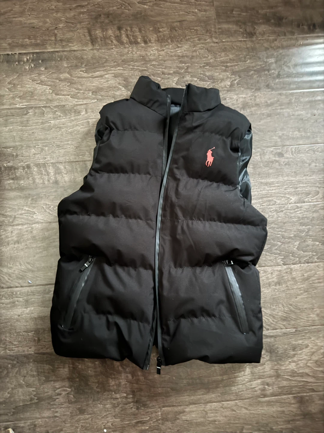 Ralph Lauren Black Puffer Vest